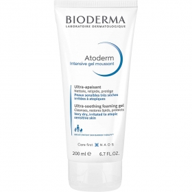 BIODERMA ATODERM INTENSIVE GEL MOUSSANT ŁAGODNY ŻEL OCZYSZCZAJĄCY 200 ml